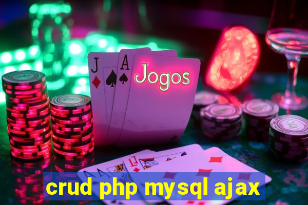 crud php mysql ajax